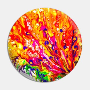 Floral abstract Pin