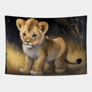 Little Lion Tapestry