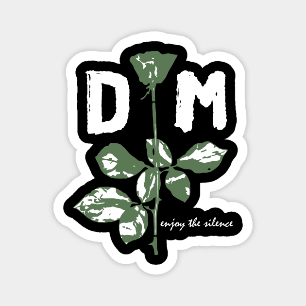 Devotee Rose - Military Green Magnet by GermanStreetwear