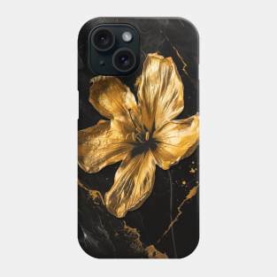 Golden flower Phone Case