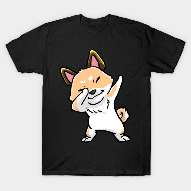 Discover Shiba Inu Dog Dabbing Kawaii - Shiba Inu - T-Shirt