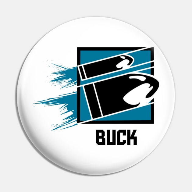 Buck Rainbow Six Siege Pin by FlowrenceNick00