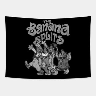 banana splits vintage distressed Tapestry