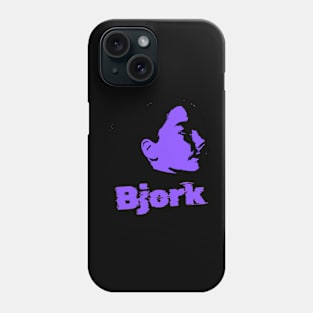 Bjork ||| 80s sliced style Phone Case