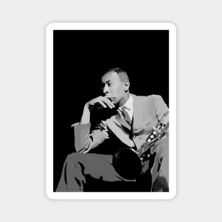 Edward Lee Morgan Melancholic Jazz Trumpet Magnet