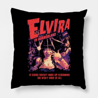 Elvira In Horrorland Classic Pillow