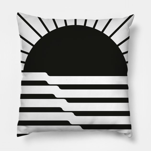 Waves Pillow by mateusquandt