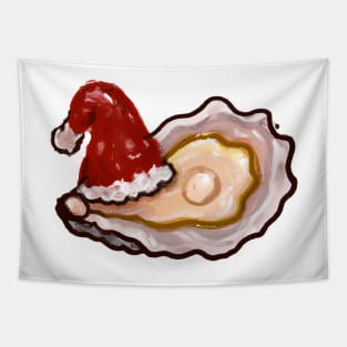 Cute Oyster Drawing Tapestry