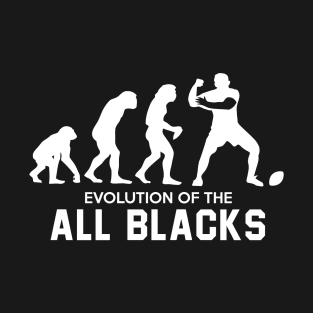 Evolution Of New Zealand Rugby All Blacks T-Shirt