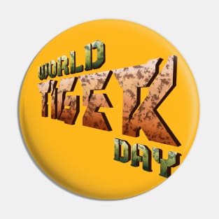 World Tiger Day Pin
