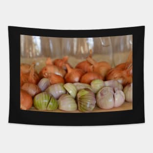 Allium cepa (Aggregatum Group)  &#39;Red Sun&#39;  Shallots Tapestry