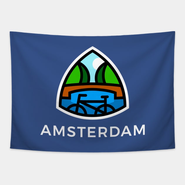 Amsterdam Tapestry by HumeCreative