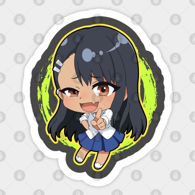 Ijiranaide Nagatoro-san - Hayase Nagatoro - Nagatoro San - Sticker