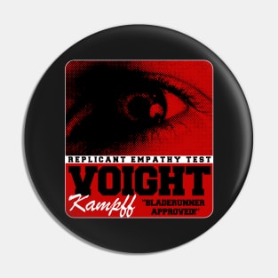 Voight Kampff Replicant Empathy Test Pin