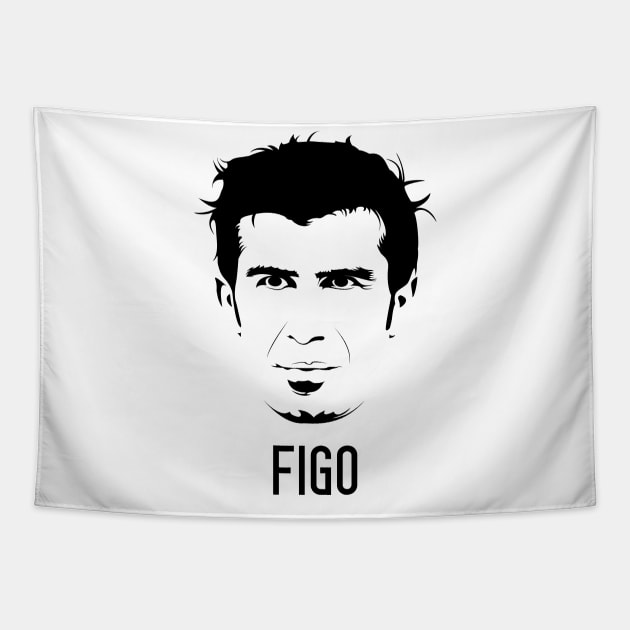 Luis Figo Tapestry by InspireSoccer