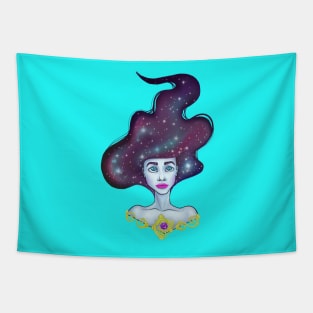 Lucy in the Sky with Diamond Eyes Tapestry