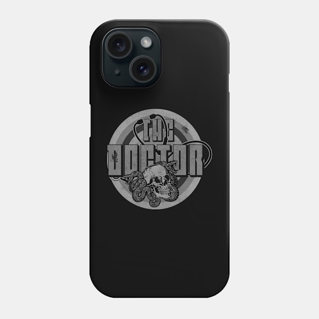 Horror Vintage The Doctor Phone Case by CTShirts