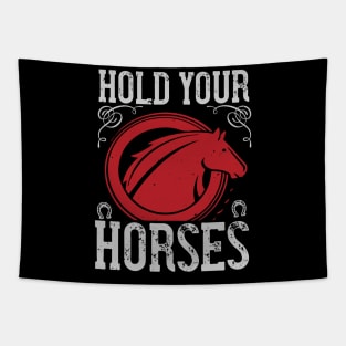 Hold Your Horses Tapestry