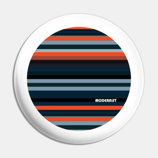 Modernist Lines Pin