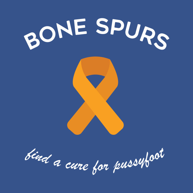 Disover Bone Spurs - Find a Cure - Bone Spur - T-Shirt