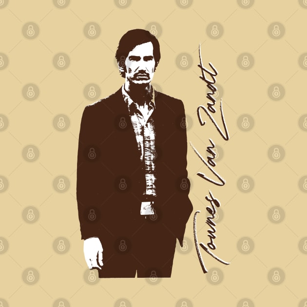 Townes Van Zandt by DankFutura