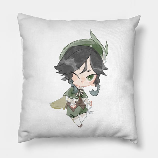 Venti Pillow by MeiNotScared