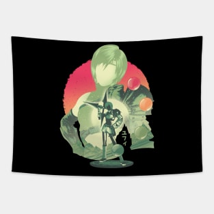 Ninja Materia Hunter Tapestry