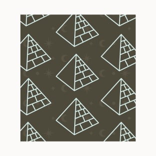 Mummy's Pyramids & Stars T-Shirt