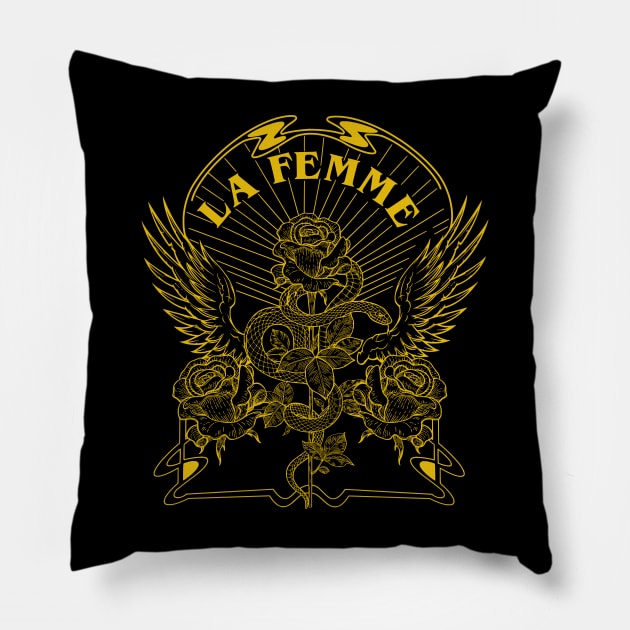 La Femme - Beth Dutton Yellowstone Pillow by Fashion planet