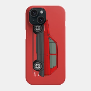 mk1 Fiat Panda side profile Phone Case