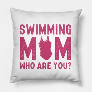 Swimming Mom Pillow