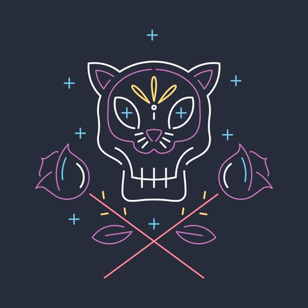 Mexican Cat Skull by RyanRagnini