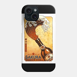 Great wave of beer Phone Case