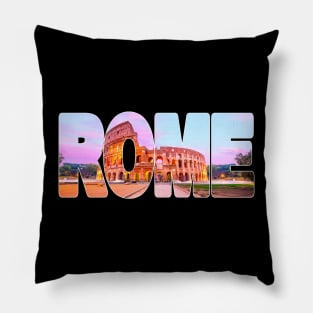 ROME - Italy The Colosseum Pillow