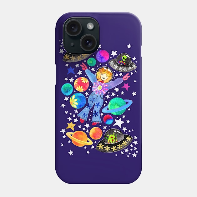 Galaxy of the 70's Phone Case by PerrinLeFeuvre