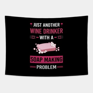 Wine Drinker Soap Making Soapmaking Tapestry