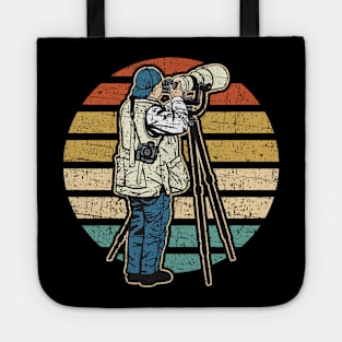 Vintage Photographer And Camera Tote