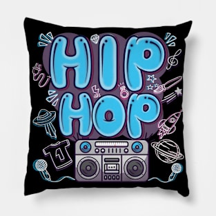 I Love Hiphop Pillow