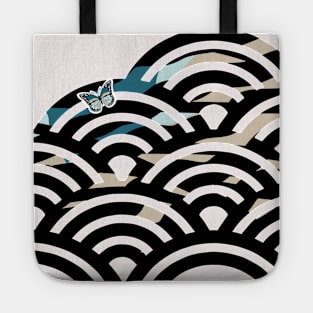 Abstract Simple Pattern geometry Tote