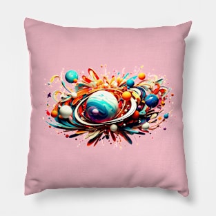 Abstract universe Pillow