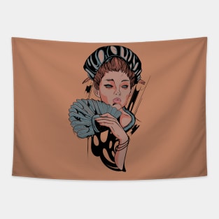 Japan Geisha Tapestry