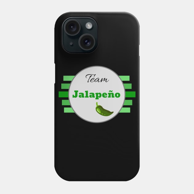 Team Jalapeno Circle Phone Case by Epic Hikes