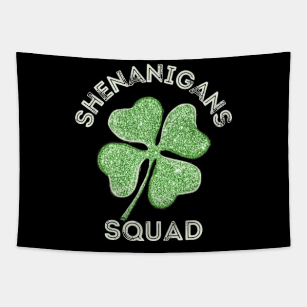 Shenanigans Squad - St Patricks day Tapestry by Davidsmith