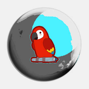 Cute Parrot - Red Pin