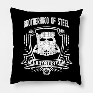 BROTHERHOOD OF STEEL (AD VICTORIAM - WHITE) Pillow