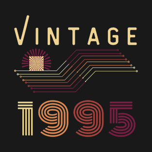 27 Year Old Retro Gift Vintage 1995 Classic T-Shirt