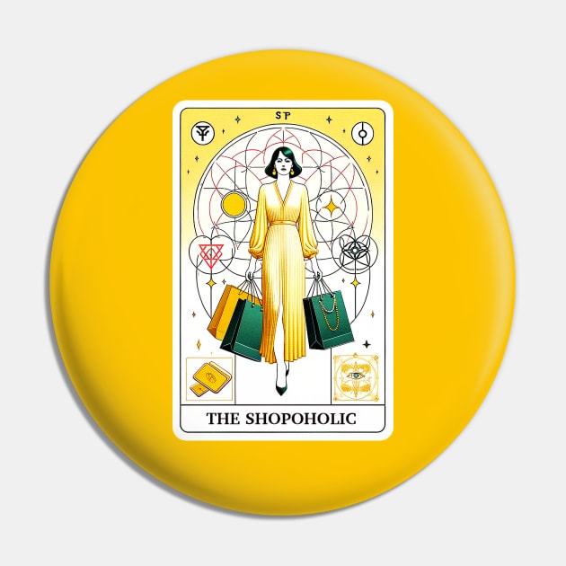 The Shopoholic Pin by L.C. Tarot