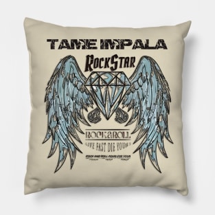 tame rockstar Pillow