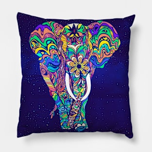 Not a circus elephant 2019 by #Bizzartino Pillow