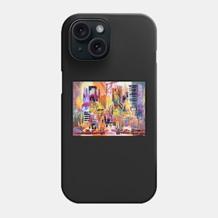 London Cityscape Abstract 637 Phone Case